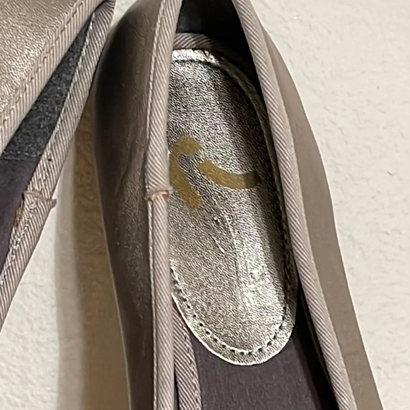 REPORT Pewter (golden silver) flats 7 - Picture 15 of 16